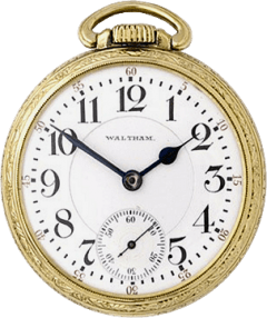 Waltham pocket watch repair