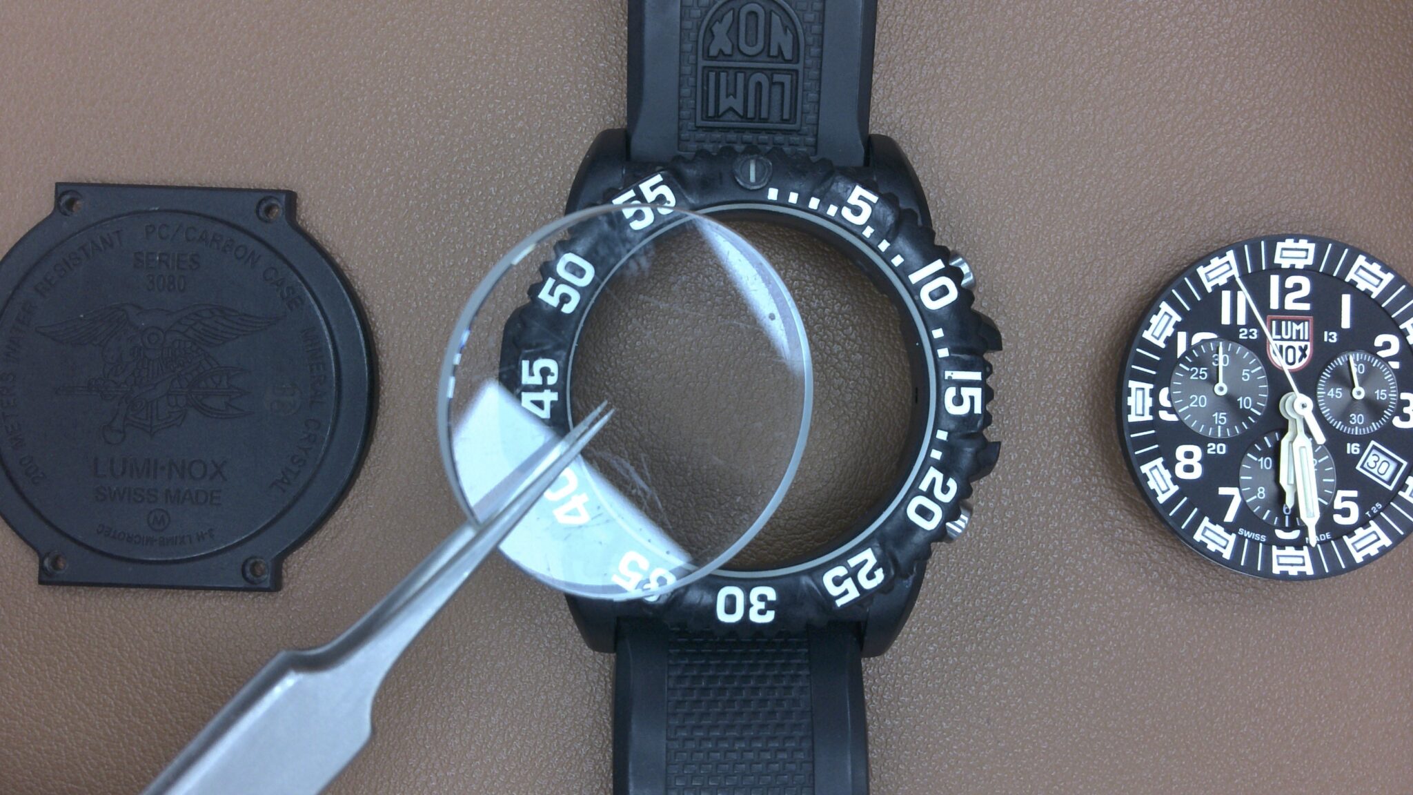 Luminox crystal replacement watchrepairsusa